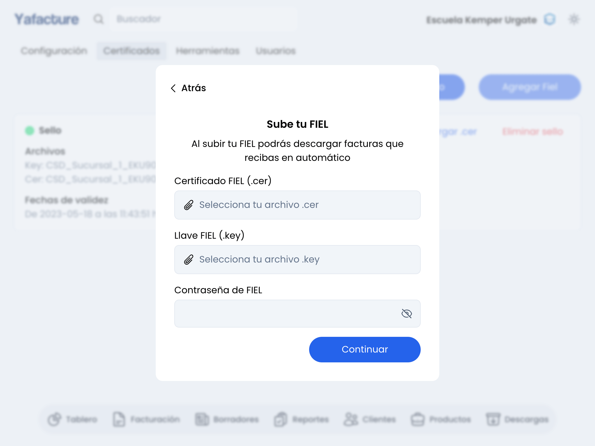 Arrastra la constancia de tu cliente para que no tengas que capturar desde Yafacture (drag & drop)